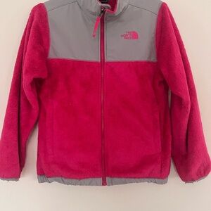 The North Face Vibrant Pink Fleece Jacket